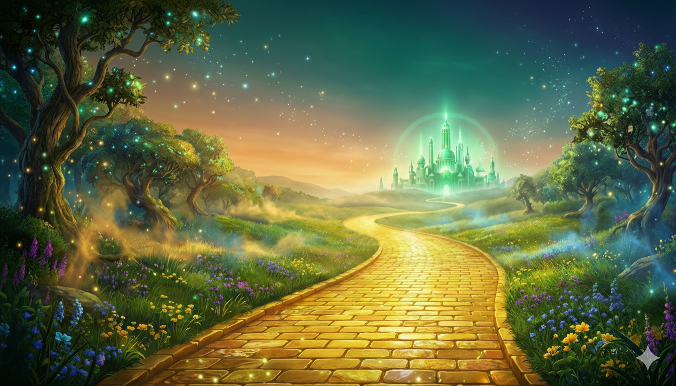 Yellow Brick Road to Emerald City
